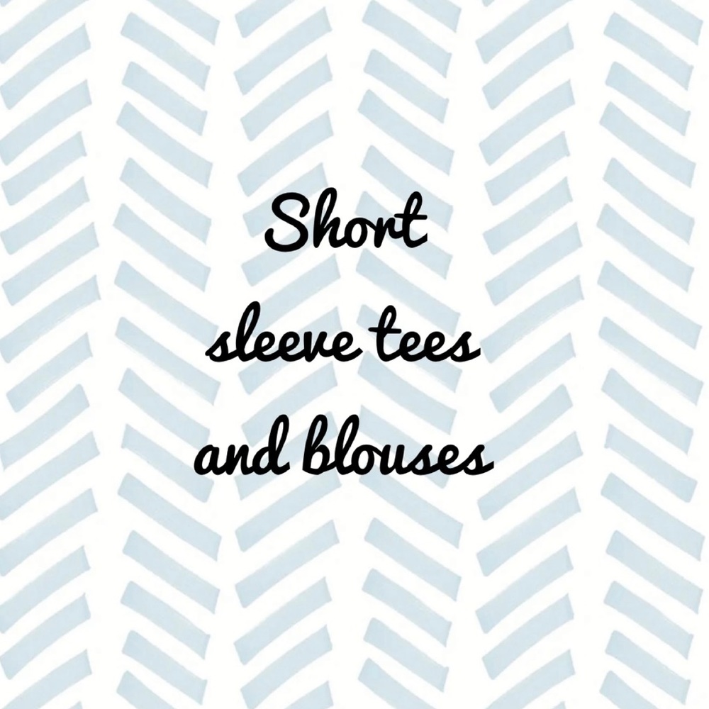 SHORT SLEEVE TOPS
